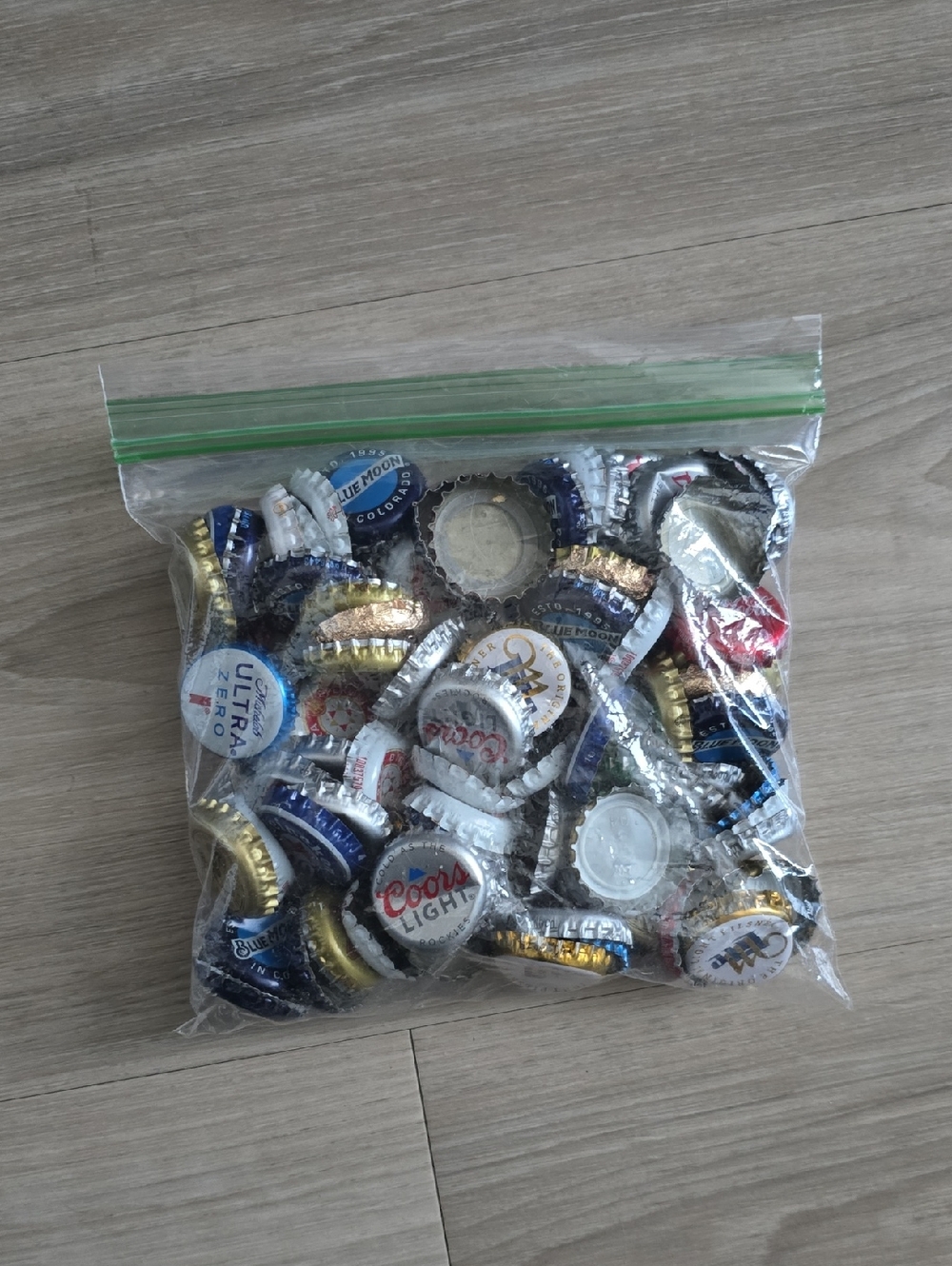 100 Bottle Caps